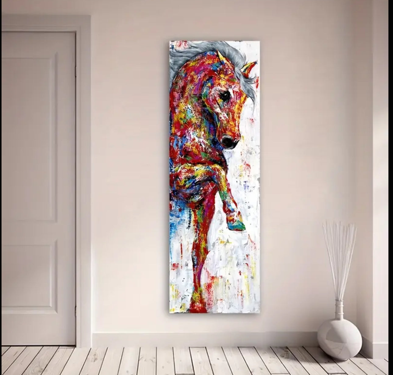 Horse Picture Wall Art Canvas Painting